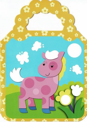 Mókás matricák 1. - rózsaszín