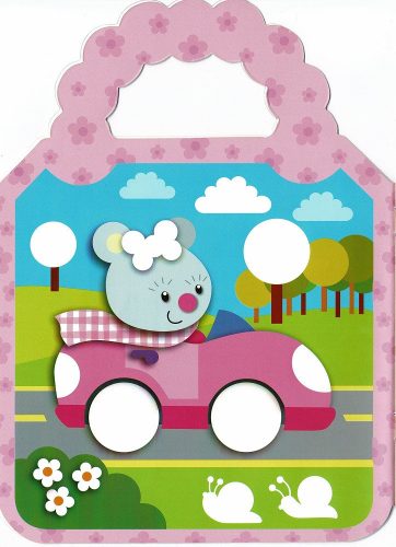 Mókás matricák 1. - rózsaszín