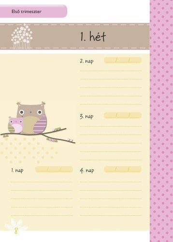 Napló a babavárás 9 hónapjáról