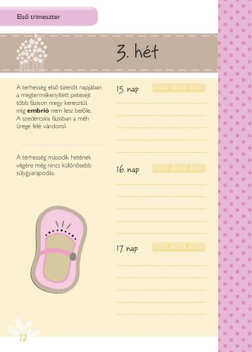 Napló a babavárás 9 hónapjáról