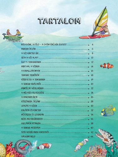 Szórakoztató tudomány - Tengerek és óceánok