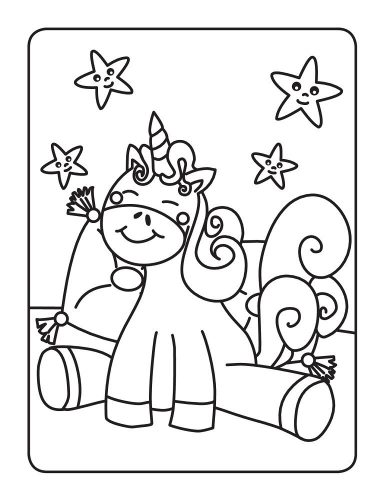 Színezz unikornisokat