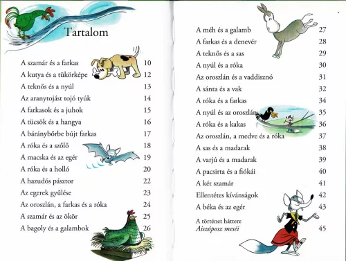 Olvass velünk! (2) - Aiszóposz meséi