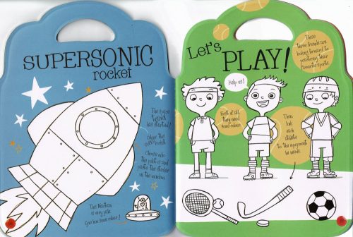 My Fun Colouring Backpack with Stickers - Boys