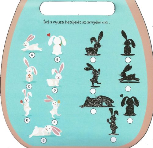 Húsvéti mókás foglalkoztató 1. - rózsaszín