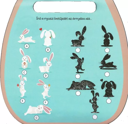 Húsvéti mókás foglalkoztató 1. - rózsaszín