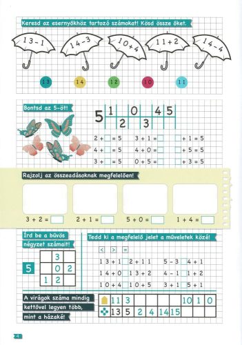 Tanoda - Gyakorlófeladatok elsősöknek 2.