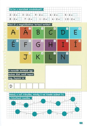 Tanoda - Gyakorlófeladatok másodikosoknak 1.