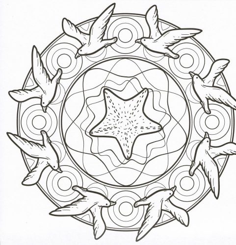 Mandalák és színezők - Víziállatok