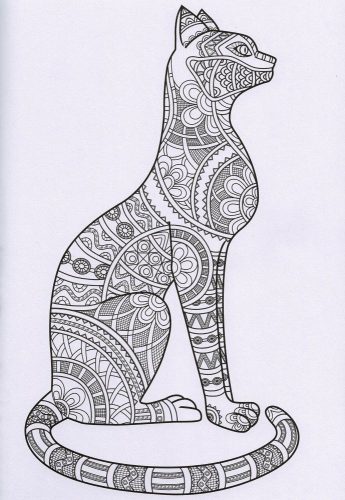 Kifestőfüzet felnőtteknek - Csodálatos cicák