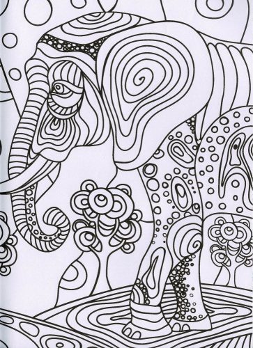 Kifestőfüzet felnőtteknek - Csodálatos állatok