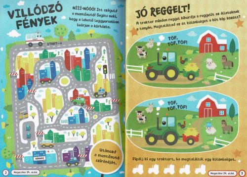 Varázslatos matricák - Mókás járművek