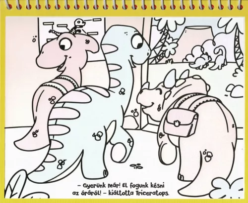Varázsolj színeket! - Dinoszauruszok