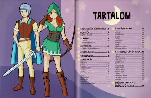 Manga karakterek sónen és sódzso stílusban