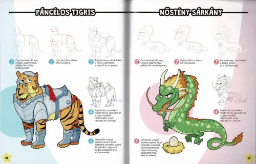 Manga karakterek sónen és sódzso stílusban