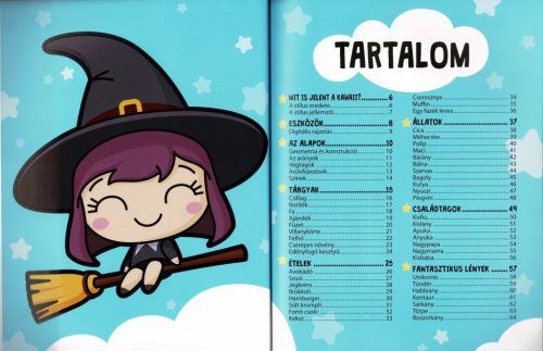 Manga karakterek kawaii stílusban