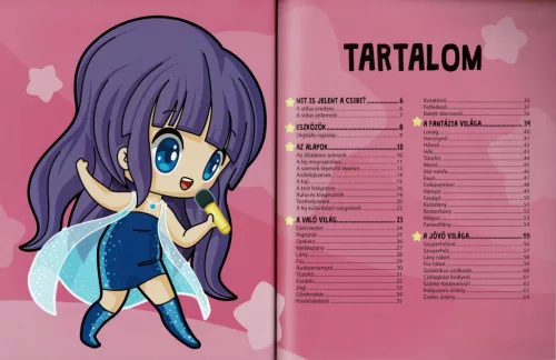 Manga karakterek csibi stílusban