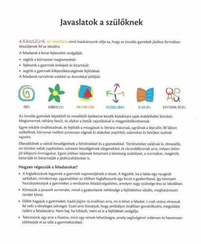 Készülünk az iskolára - 5-6 éveseknek