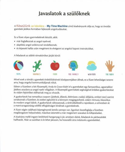 Készülünk az iskolára - angolul