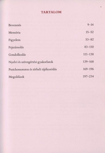 Agytorna 1. - Fejleszd a mentális képességeidet (új)