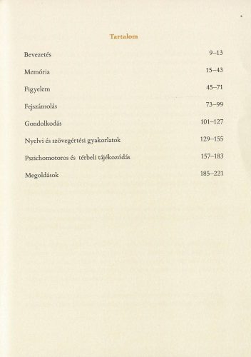 Agytorna 4. - Fejleszd a figyelmedet és a mentális képességeidet (új)