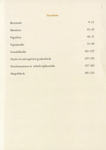 Agytorna 4. - Fejleszd a figyelmedet és a mentális képességeidet (új)