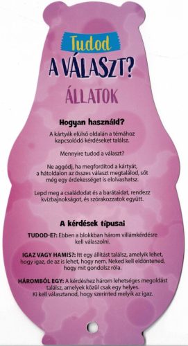 Tudod a választ? - Állatok