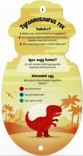 Tudod a választ? - Dinoszauruszok