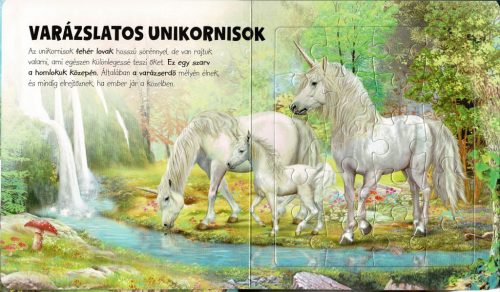 Szuper puzzle - Unikornisok