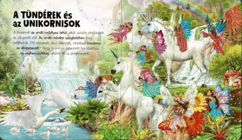 Szuper puzzle - Unikornisok