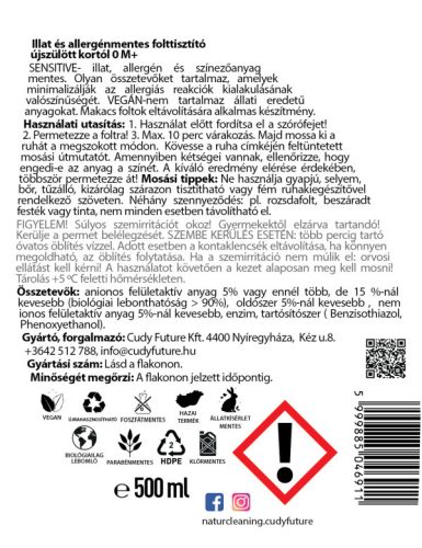 Csepke Baby allergénmentes folttisztító 500 ml