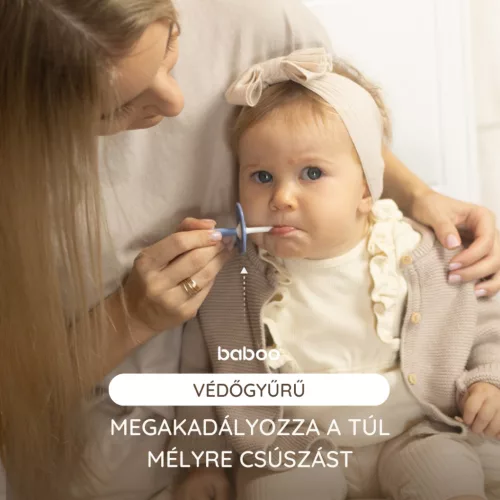 Baboo baba fogkefe szett 6 hónapos kortól - kék