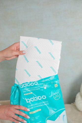 Baboo Eldobható Nedvszívó Pelenkázó Alátét AirComfort 60x60, 20 db