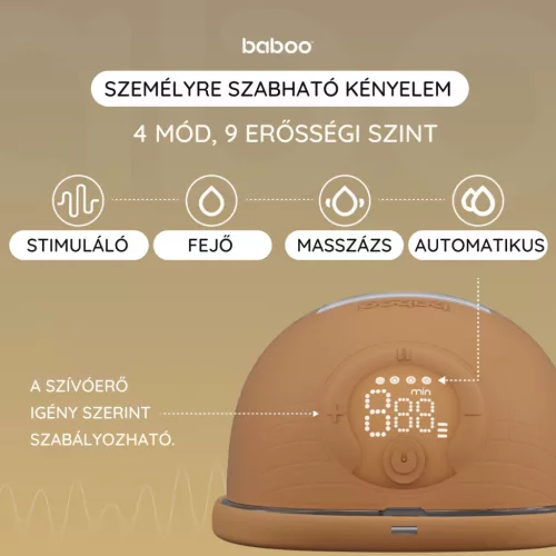 Baboo elektromos hordható mellszívó