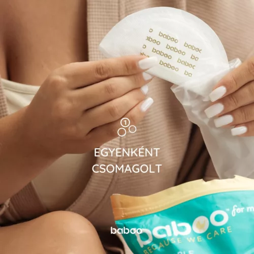 Baboo éjszakai és nappali eldobható melltartóbetét 120 db