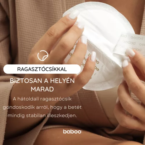 Baboo éjszakai és nappali eldobható melltartóbetét 120 db