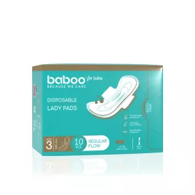Baboo egészségügyi betét, 10 db, 245 mm
