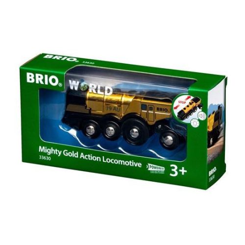 Brio 33630 Hatalmas Arany Action mozdony