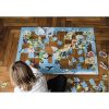 Janod 02676 Oktató Puzzle és 3D figurák 200 darabos Veszélyeztett állatok