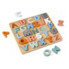 Janod 04412 Terbeli betűk ügyességi oktató játék puzzle