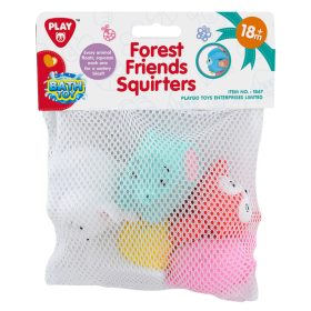 Playgo 5 db-os vizet spriccelő puha erdei állatkák