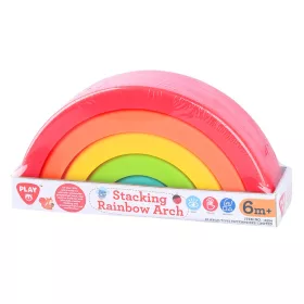 Playgo szivárványos építő bébijáték