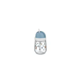 Little Dutch szívószálas pohár 300 ml - forest friends