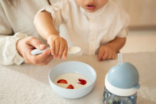 Little Dutch tanuló kanál szett (2 db) - forest friends