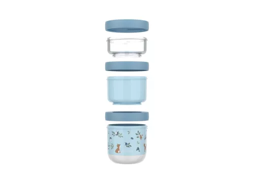 Little Dutch gyerek snack tál készlet 3 db-os - forest friends