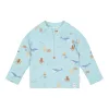 Little Dutch hosszú ujjú úszó póló Ocean Friends - 98/104