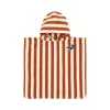 Little Dutch fürdőponcsó Ocean World Brown Stripe - One size
