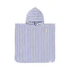 Little Dutch fürdőponcsó Dreamy Purple Stripe - One size