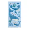 Little Dutch strandtörölköző Ocean World Blue - 60cm X 120cm