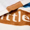 Little Dutch strandtörölköző Ocean World Brown Stripe - 60cm X 120cm